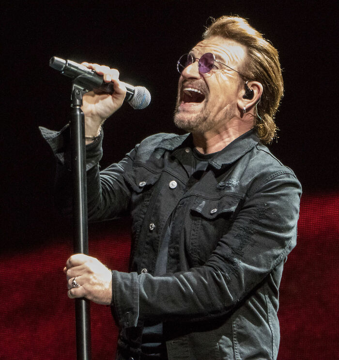Singer-Songwriter Bono, 66