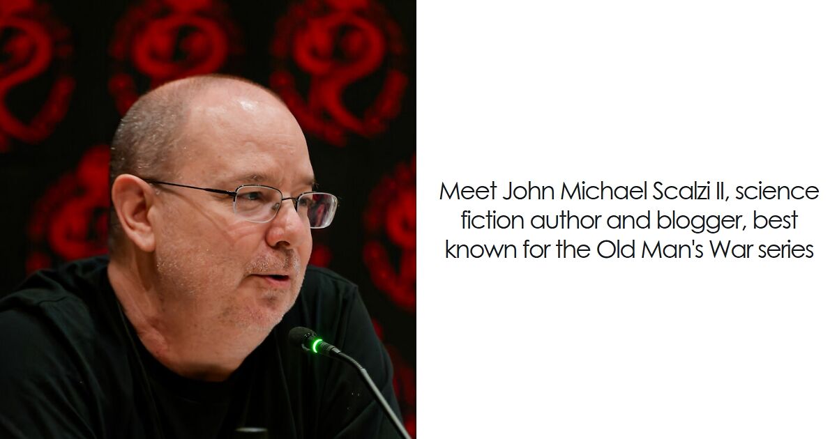 John Scalzi: Bio And Career Highlights | Bored Panda