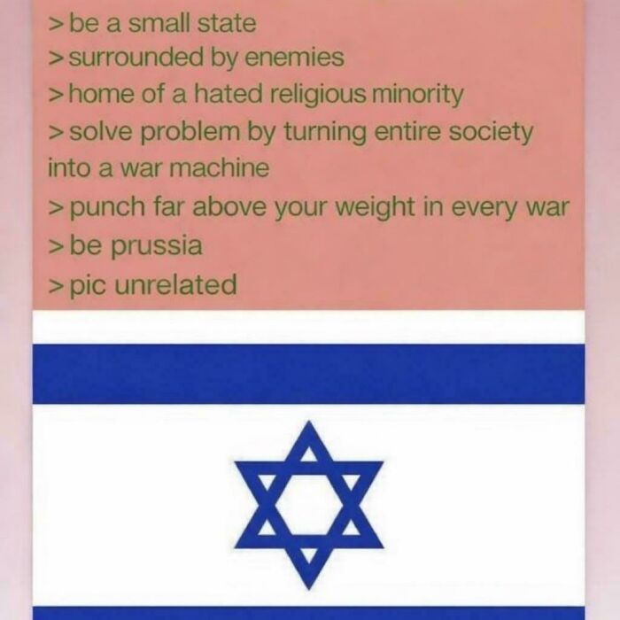 Maybe Israel Really Is Like The Germans
