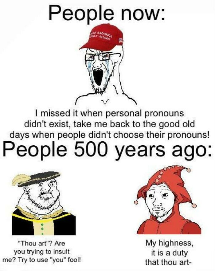 Preferred Pronouns Aren't A New Thing