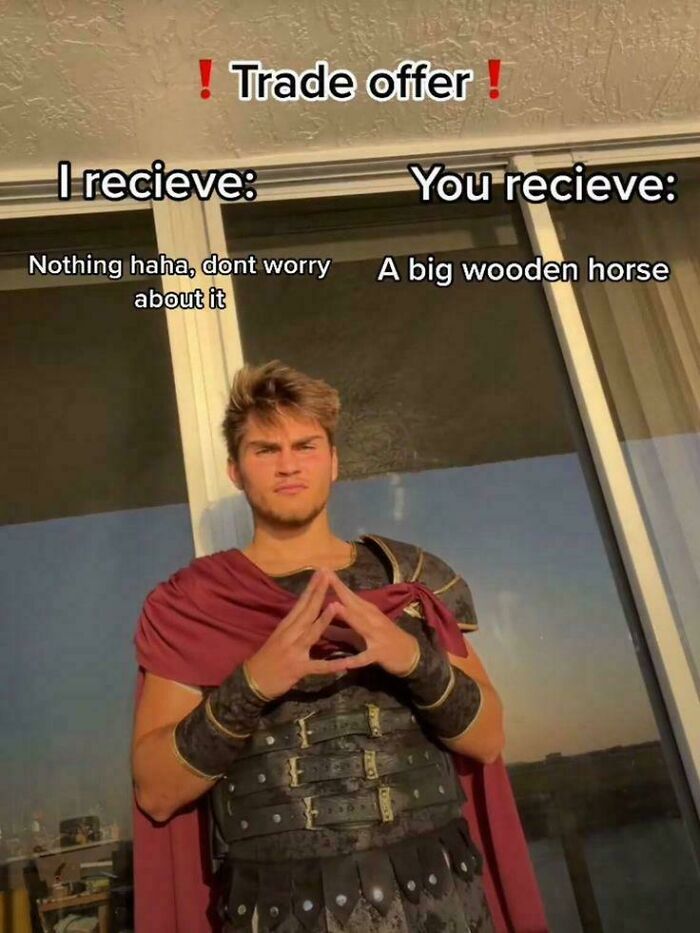 Just A Harmless Trade