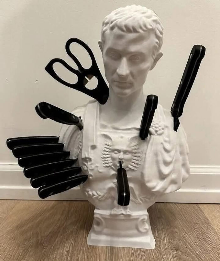 Very Particular Slots On A Knife Holder