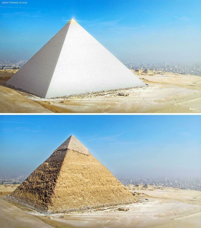 If You Multiply The Height Of The Great Pyramid Of Giza By 2π You Get 3022 Ft. The Actual Perimeter Of Its Base Is 3024ft