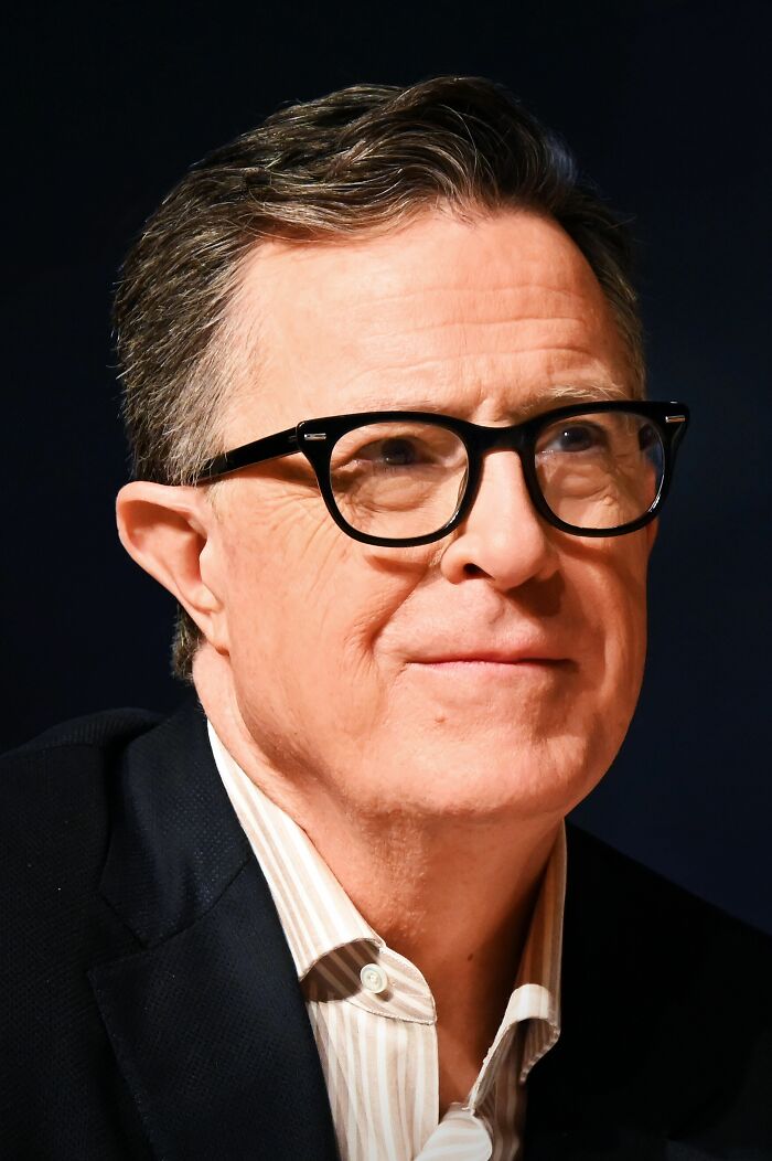 Comedian and Talk Show Host Stephen Colbert, 62