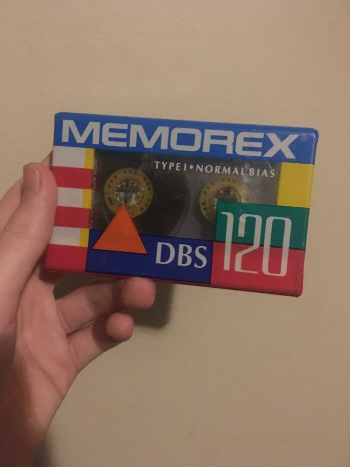 Found This Sealed Memorex Cassette In My Garage And Figured I Should Show It Here