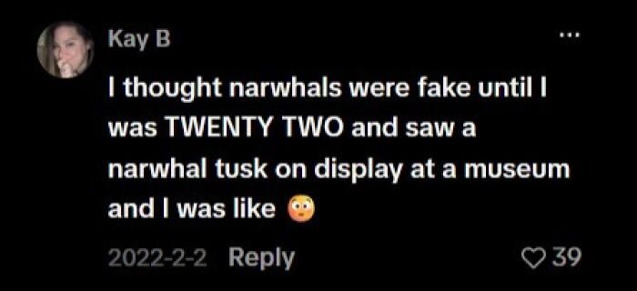 Surprised discovery that narwhals are real animals