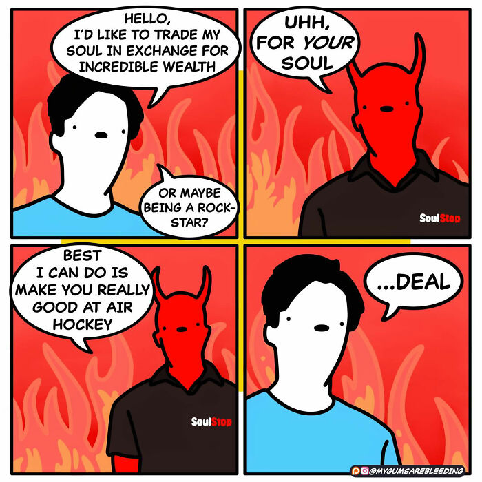 "My Gums Are Bleeding”: Dark Comics With Unexpected Endings That Keep Getting Better