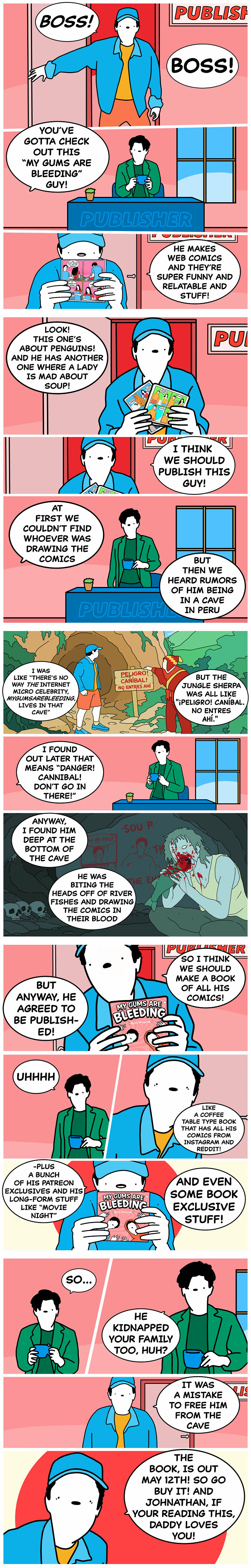 "My Gums Are Bleeding”: Dark Comics With Unexpected Endings That Keep Getting Better