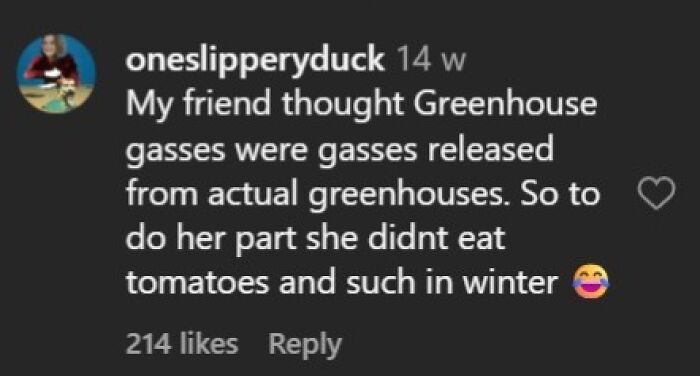 Hilarious misunderstanding of greenhouse gases coming from actual greenhouses