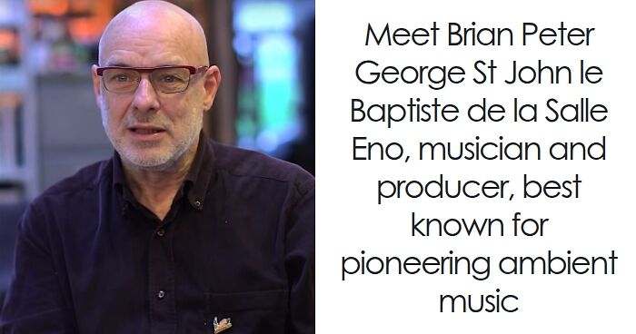 Brian Eno: Bio And Career Highlights