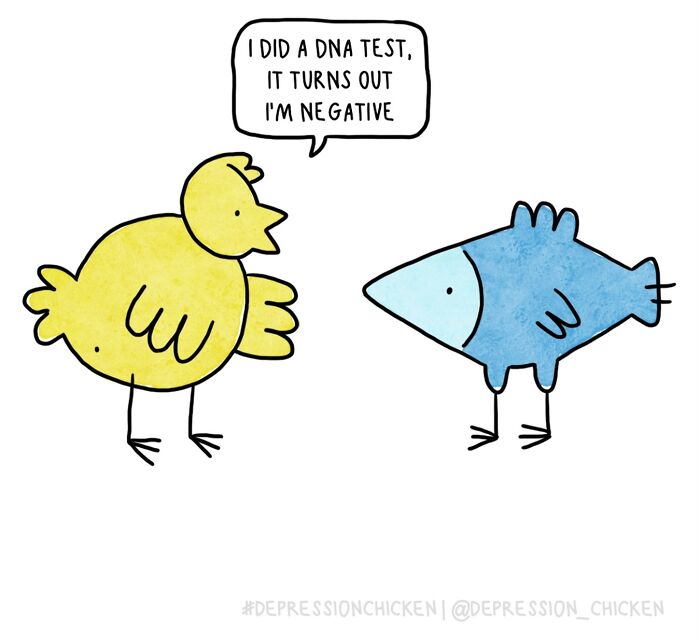 “Depression Chicken” Returns With More Relatable Comics About Anxiety, Overthinking, And Everyday Struggles (50 New Pics)