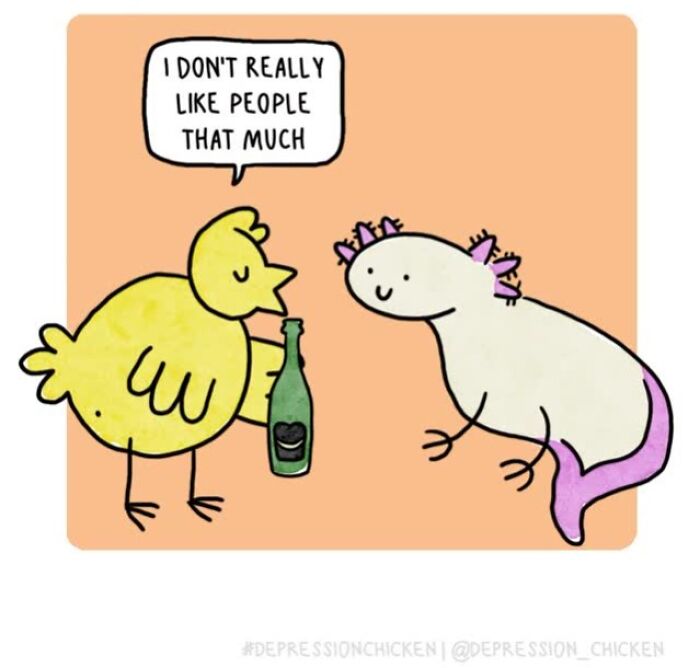 “Depression Chicken” Returns With More Relatable Comics About Anxiety, Overthinking, And Everyday Struggles (50 New Pics)