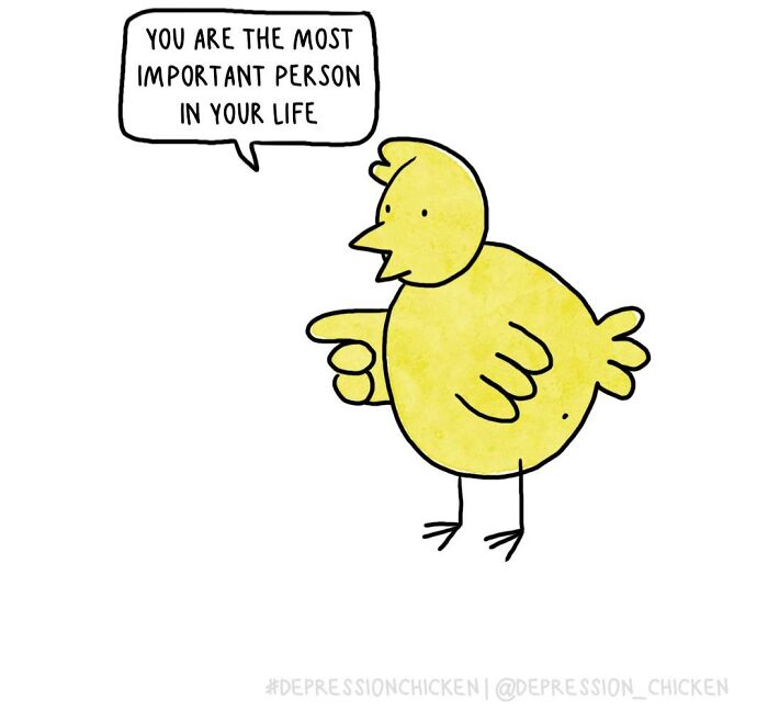 “Depression Chicken” Returns With More Relatable Comics About Anxiety, Overthinking, And Everyday Struggles (50 New Pics)