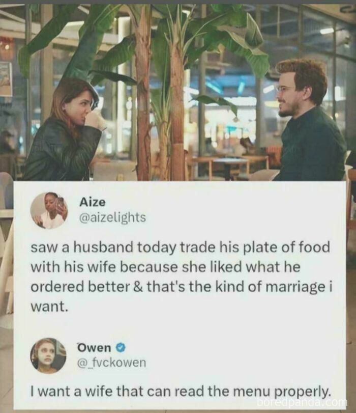 I'm The Wife In This Scenario