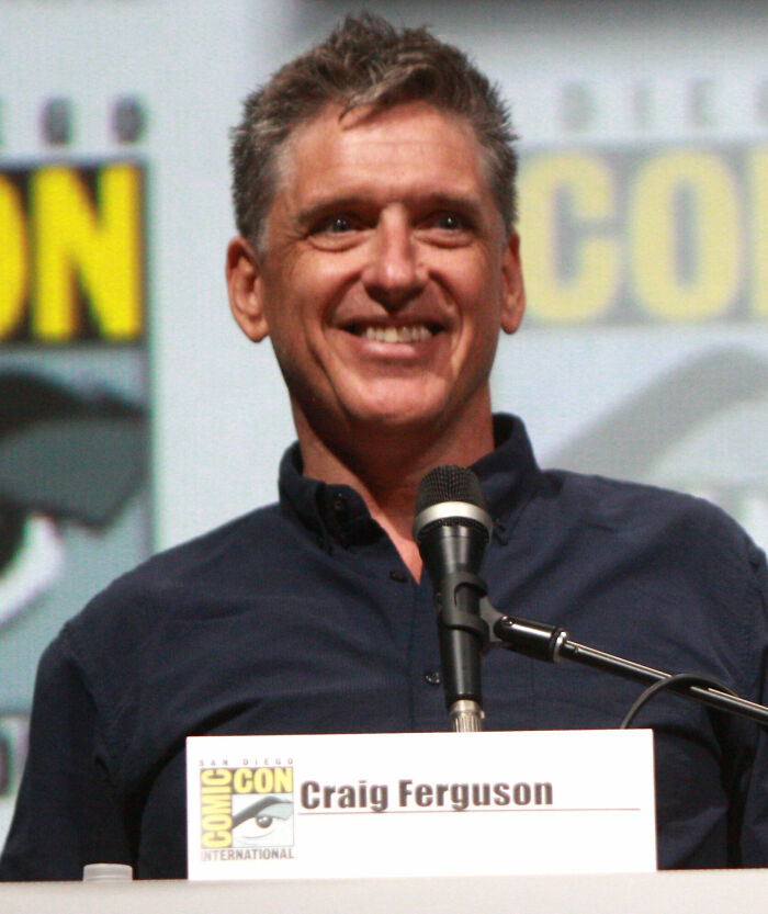 Scottish-American Comedian, Actor, and Talk Show Host Craig Ferguson, 64