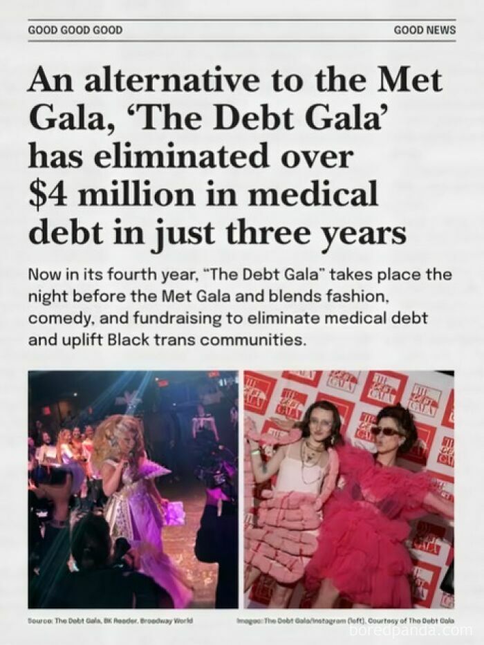 News article on The Debt Gala fundraising to eliminate medical debt for Black trans communities