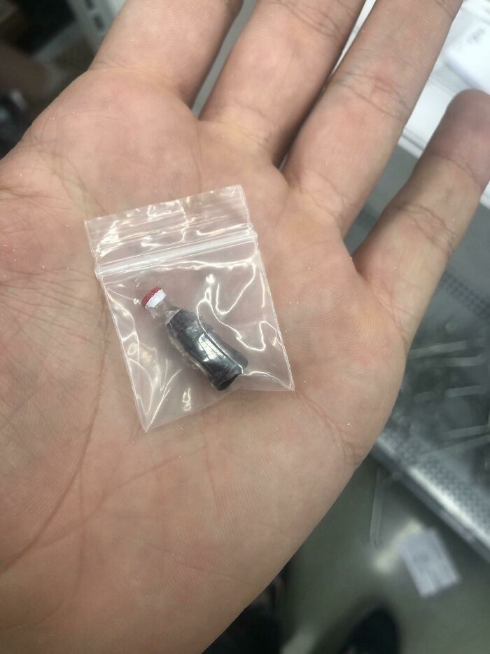 I Found A Little Baggy Of Coca Cola At Work