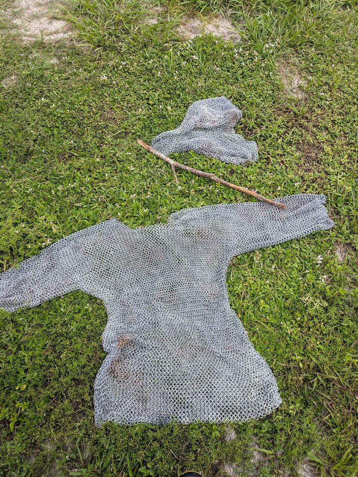 Found A Chainmail Today On My Lunch Break At Work Outside Of Walmart