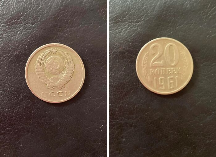 Soviet Union Coin I Got At Work, Dated 1961
