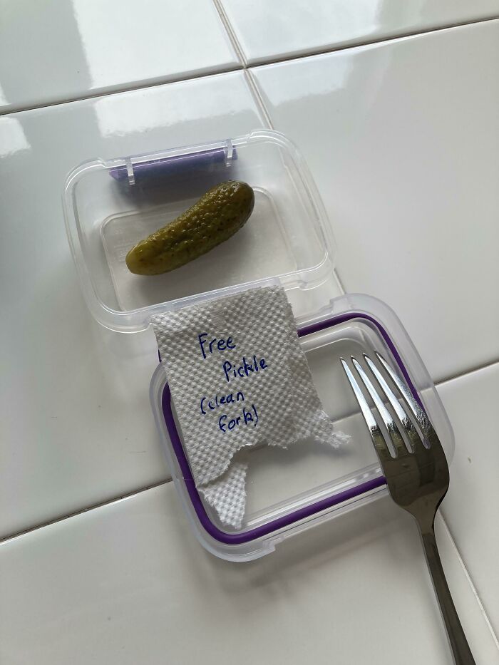 Left On The Break Room Table At Work