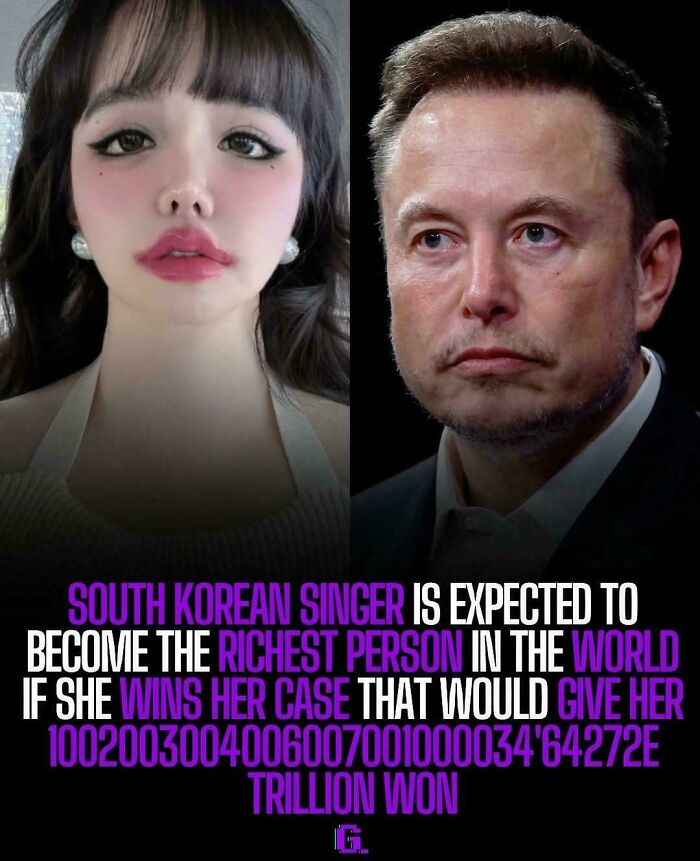 South Korean singer expected to become richest person if legal case wins, meme