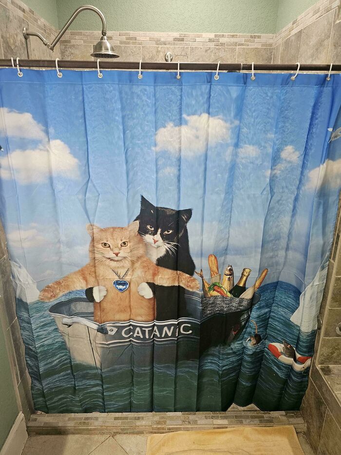 My Girlfriend Hates My New Shower Curtain