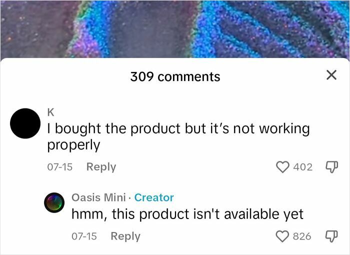 Person On TikTok Tries To Get A Refund... For A Product That Isn't Even Available Yet