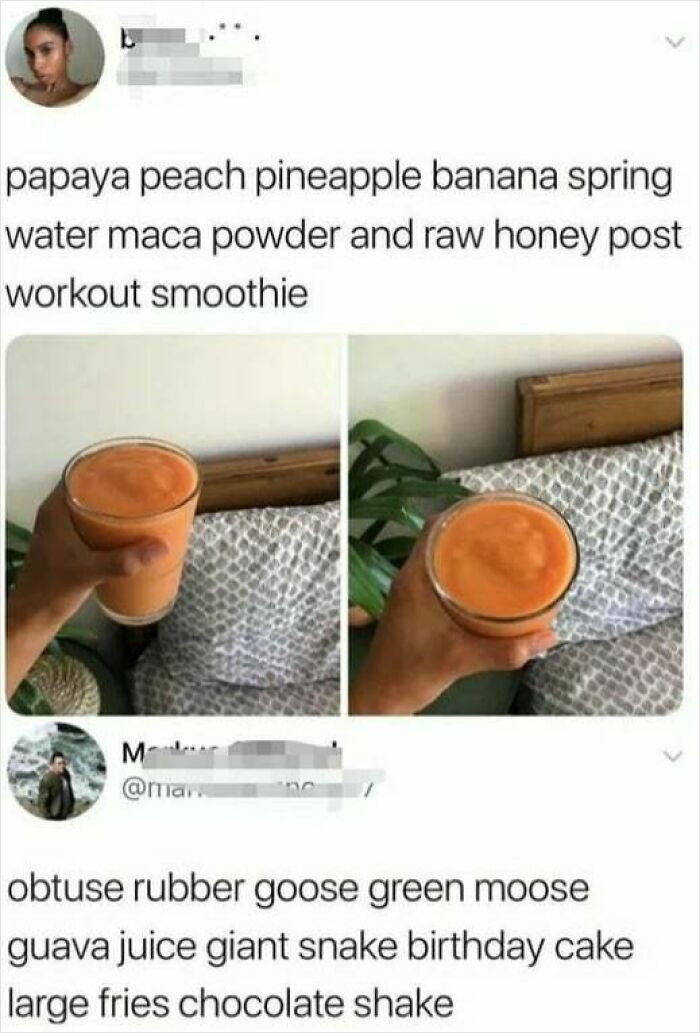 Smoothie with papaya peach pineapple banana and raw honey post workout smoothie roasting