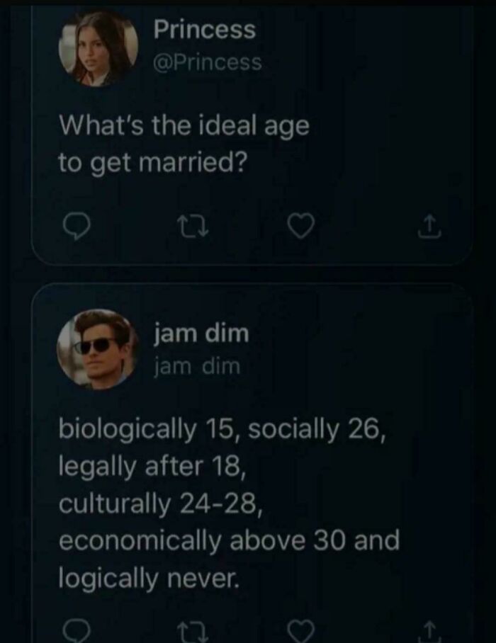 Never Get Married Guys