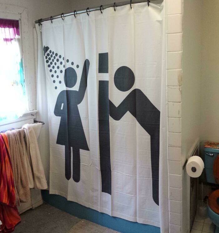So I (Male) Just Rented Out My Empty Room To A New Tenant (Female) And Thought I'd Change The Old Shower Curtain