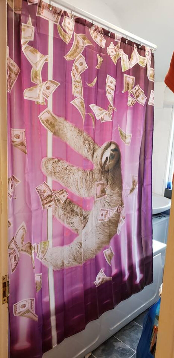 My New Shower Curtain Just Arrived