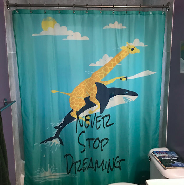 I'm Not Single But Now I Have The Shower Curtain Of My Dreams