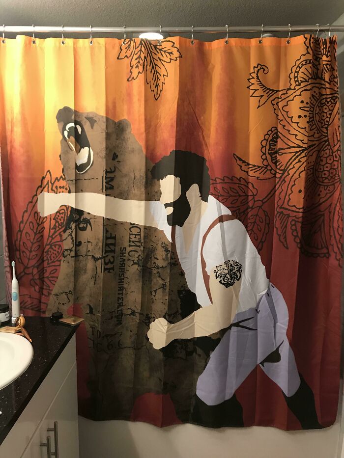 Sigh. I Guess I’ll Jump In The Shower Curtain Bandwagon