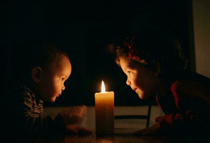 My Sister And I In Italy, 1977. It Looks Like A Caravaggio Painting, But We Were Just Waiting For Dinner