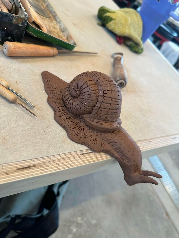 Hand Built Snail 🐌