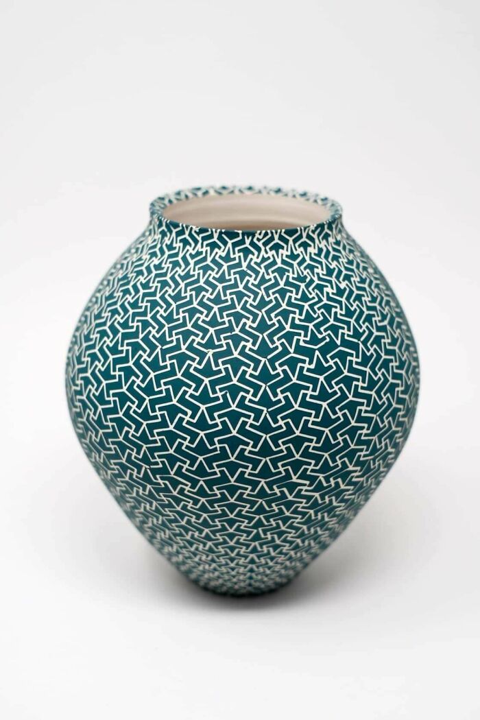 My Husband Is Modest But I Think His Latest Work Is Worth Sharing… Pieces Are Designed With Islamic Geometry