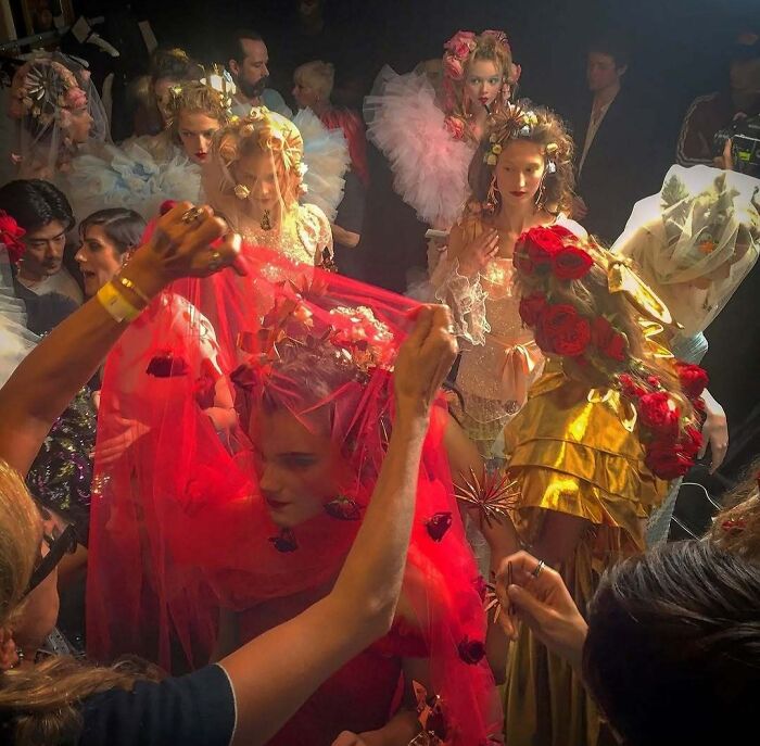 Backstage Rodarte Ss19 Collection
