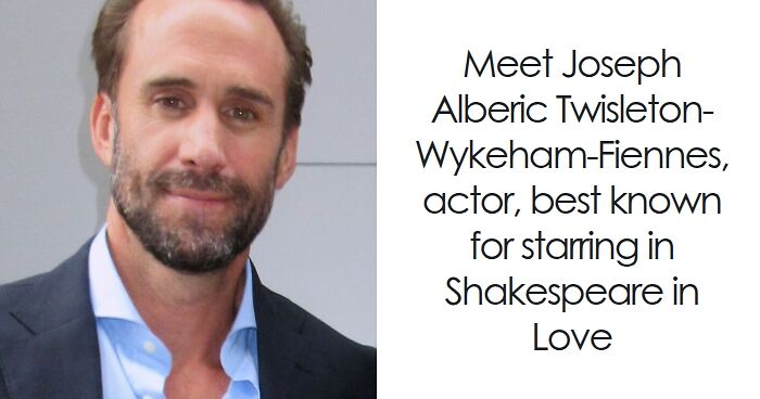 Joseph Fiennes: Bio And Career Highlights