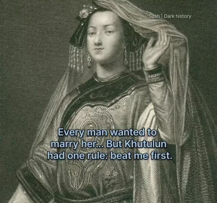 Khutulun's marriage rule challenged men to beat her first in wrestling in horror historical facts