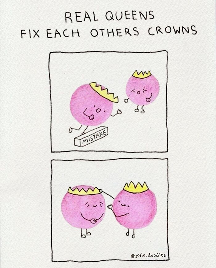 Artist Turns Tiny Watercolor Doodles Into Gentle Comics About Love, Anxiety, And Everyday Life-Interview