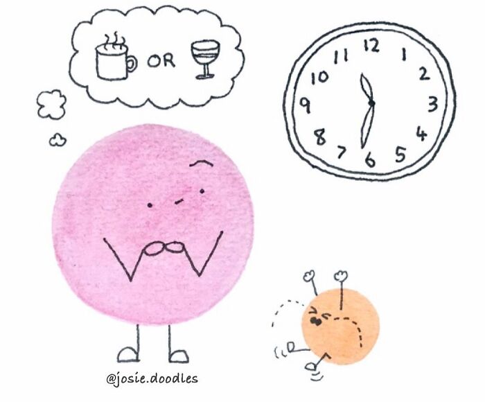 Artist Turns Tiny Watercolor Doodles Into Gentle Comics About Love, Anxiety, And Everyday Life-Interview