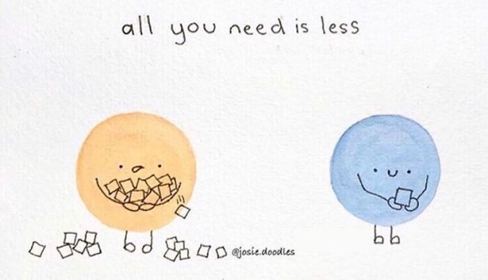 Artist Turns Tiny Watercolor Doodles Into Gentle Comics About Love, Anxiety, And Everyday Life-Interview