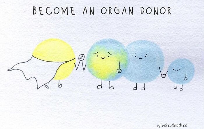 Artist Turns Tiny Watercolor Doodles Into Gentle Comics About Love, Anxiety, And Everyday Life-Interview