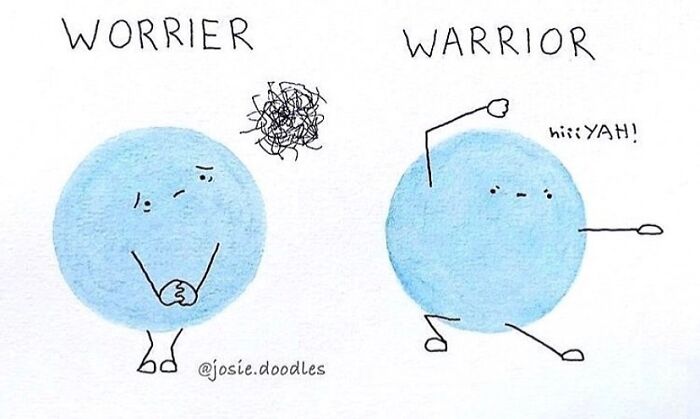 Artist Turns Tiny Watercolor Doodles Into Gentle Comics About Love, Anxiety, And Everyday Life-Interview
