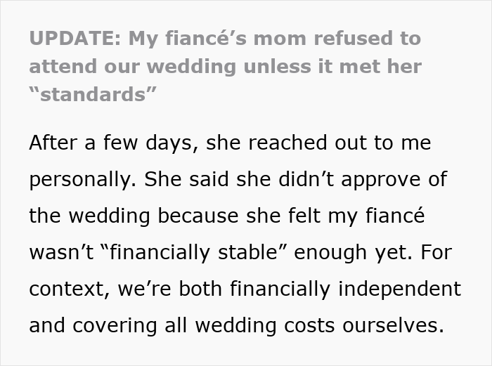 MIL Finds Out About Couple’s Wedding Plans, Has A Meltdown Nobody Saw Coming MIL Finds Out About Couple’s Wedding Plans, Has A Meltdown Nobody Saw Coming