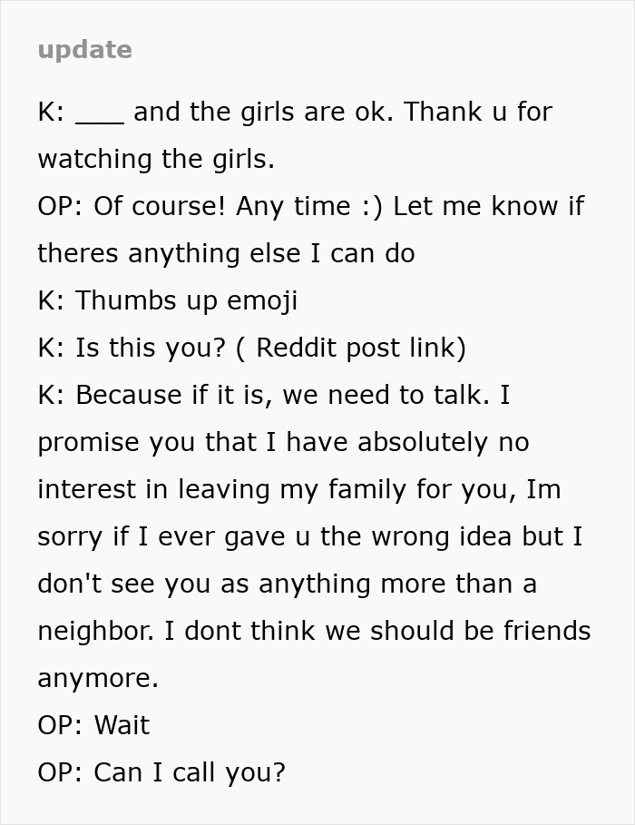 Woman Develops Crush On Married Neighbor, Reality Hits Hard When He Discovers Her Confession Online