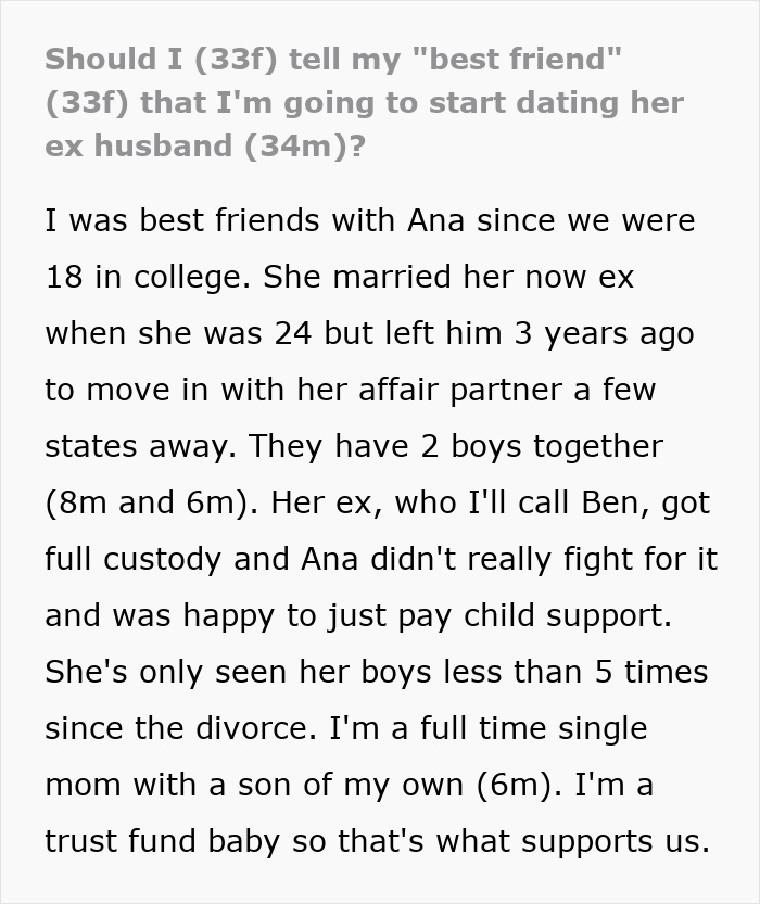 Woman Starts Dating Friend’s Ex-Husband, Gets A Call When She Finds Out And It Makes Her Cry Woman Starts Dating Friend’s Ex-Husband, Gets A Call When She Finds Out And It Makes Her Cry