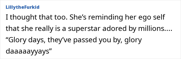 User reflecting on Meghan Markle's ego and backlash after sharing wedding pictures