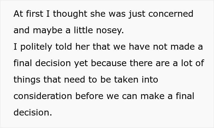 A Reddit post discussing the grandparent disowning a grandchild over circumcision, with a reply about making a final decision.