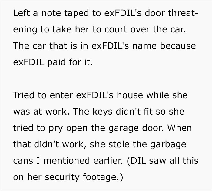 Note and security footage description of threats and theft at a bakery Note and security footage description of threats and theft at a bakery